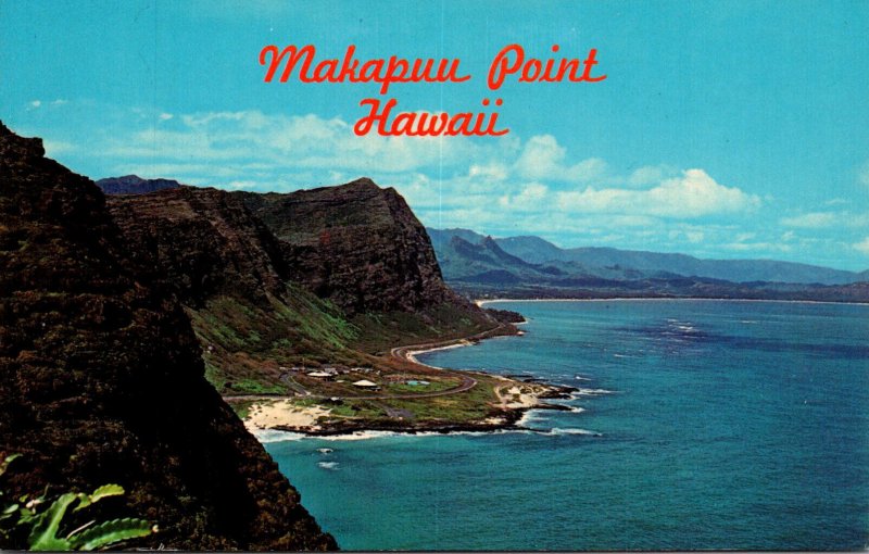 Hawaii Oahu Makapuu Point Showing Sea Life Park