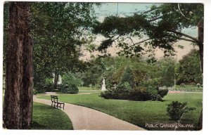 Public Gardens Halifax, Nova Scotia, Used 1908