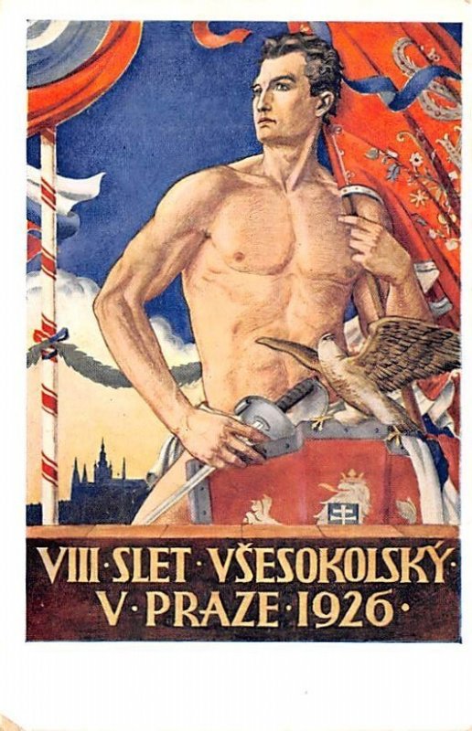 VIII Slet Vsesokolsky 1926 Czechoslovakia, Ceskoslovenske, Ceske Obce Sokolsk...