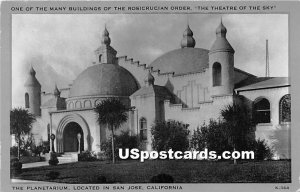 Rosicrucian Order, Theatre of the Sky, Planetarium - San Jose, CA