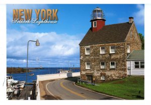 NY - Pulaski. Selkirk Lighthouse  (continental size)