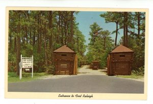 NC - Roanoke Island. Fort Raleigh, Entrance