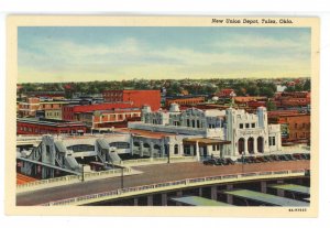 OK - Tulsa. New Union Depot ca 1936