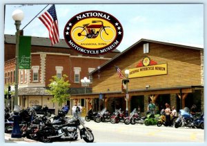 ANAMOSA, Iowa IA ~ Roadside NATIONAL MOTORCYCLE MUSEUM 2003 ~ 4x6 Postcard