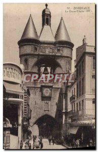 Old Postcard The big Bell Bordeaux