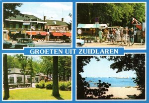 Groeten Uit Zuidlaren Holland Bicycles Restaurant Shops Postcard