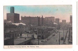 Des Moines, Iowa, View of Business District