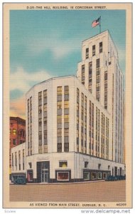 The Hill Building, 111 Corcoran Street, Durham, North Carolina, 1944 PU