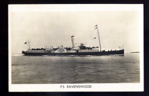 f2516 - P&A Campbell Paddle Steamer - Ravenswood - postcard