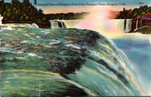 Canada Niagara Falls General View From Prospect Point 1953