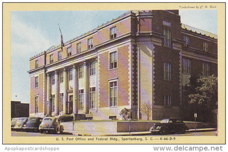 South Carolina Spartanburg Post Office and Federal Building Dexter Press