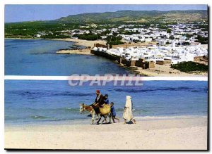 Postcard Modern Hammamet Tunisia