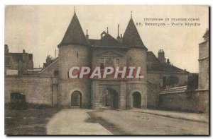 Postcard Besancon Old Gate Rivolte