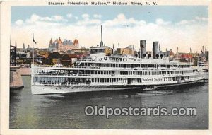 Steamer Hendrick Hudson Hudson River, NY USA Ship Unused 