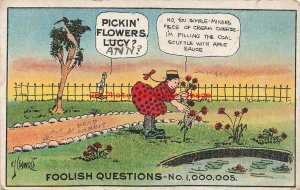 Rube Goldberg, Samson Bros No 213, Foolish Questions, Pickin' Flowers Lucy?