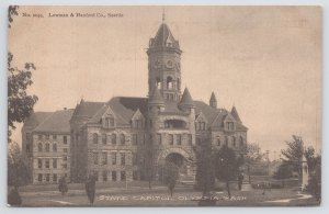 State View~Lowman & Hanford Co Seattle Washington B&W~Vintage Postcard