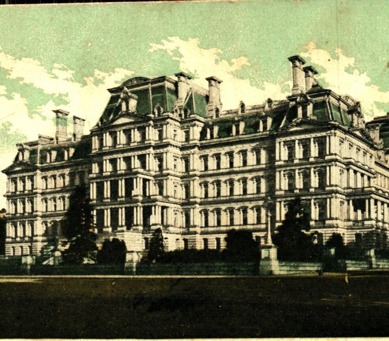 Postcard D.C.  Washington State War and Navy Building Divided Back  Era 