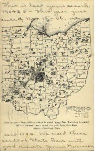 Map of Ohio - Columbus