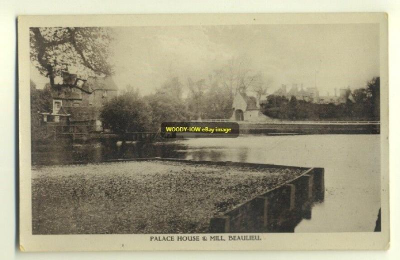 tp2657 - Palace House & Mill , Beaulieu , Hampshire - postcard 