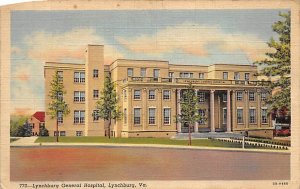 Lynchburg Gen. Lynchburg, Virginia, USA Hospital 1959 