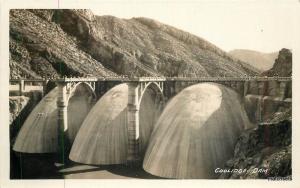 ARIZONA C-1920s Coolidge Dam RPPC Real Photo postcard 1810