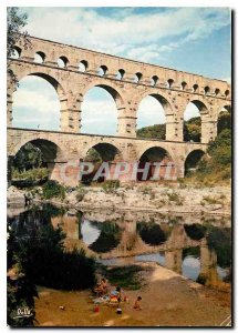 Modern Postcard The Pont du Gard Gard Roman Aqueduct