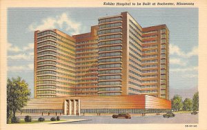 Kahler Hospital Kahler Hospital  - Rochester, Minnesota MN Postcard