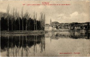 CPA Castelnaudary - Vue prise sur L'Ile et le Grand Bassin (112987)