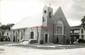 IA, Nora Springs, Iowa, RPPC, Methodist Episcopal Church, LL Cook Photo No B576