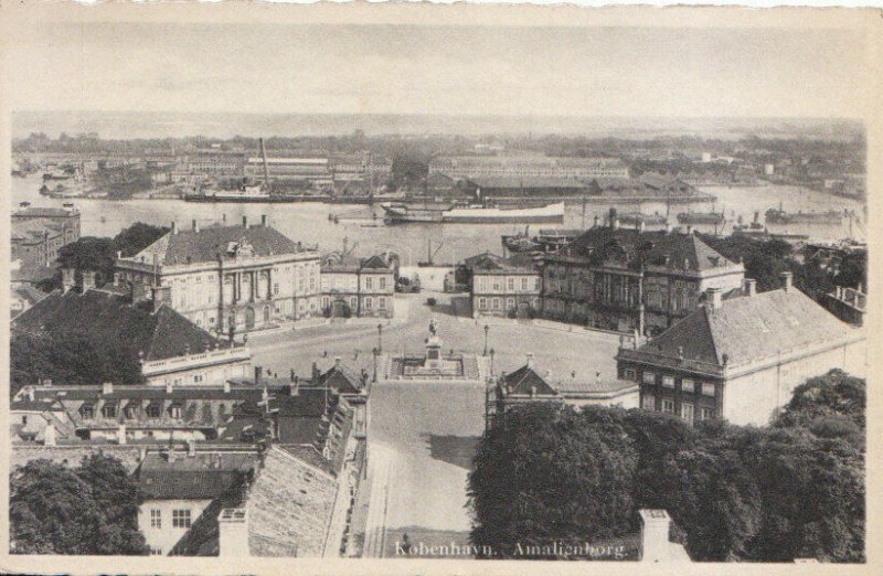 Denmark Postcard - Kobenhavn - Amalienborg - Ref TZ3035