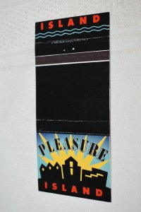 Pleasure Island Disney 30 Strike Matchbook Cover