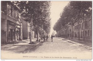 BRON - Aviation - La Poste et la route de Grenoble , France , 00-10s