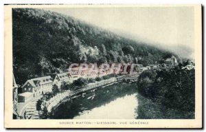 Postcard Old Source Mattoni Giesshübl General view