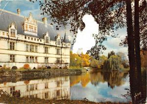 BR13349 Chateau d Azay le Rideau le parc et son miroir d eau  france