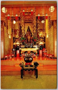 Sanctuary Soto Zen Buddhist Temple Nuuanu Avenue Honolulu Hawaii HI Postcard