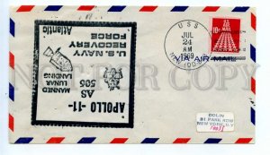 486465 1969 year FDC first day cover USA Space Apollo 11