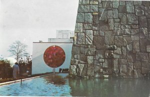 Pool and Symbol the Japanese Pavilion New York World's Fair 1964-1965