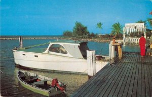 Greyhound Key Florida Fishing Boats Vintage Postcard AA21367