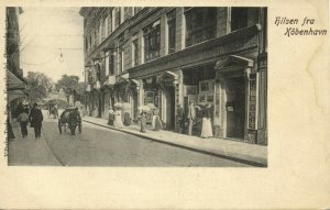 denmark, COPENHAGEN KØBENHAVN, Tryde Kunsthandel, Bookstore (1900s) Postcard