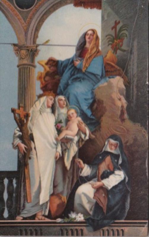 La Madonna in Trono e varie Sante Tiepolo Venezia