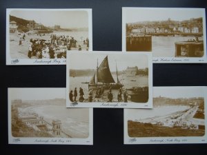 Yorkshire 5 x SCARBOROUGH Reproduction Postcards 1890 to 1958 by Frith