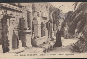 France Postcard - Ile St-Honorat - Abbaye De Levins - Musee Lapidaive U1357 