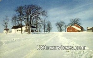 Vermont Farm - Middlebury Postcard