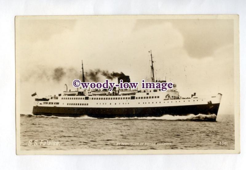 pf2412 - British Rail Ferry - Falaise , built 1947 - postcard