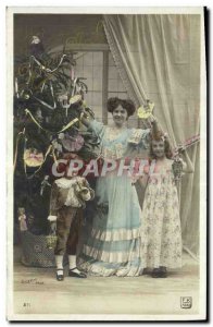 Old Postcard Fun Children Doll Female Children