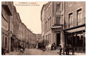 Aubenas, Faubourg Gambetta et la Poste