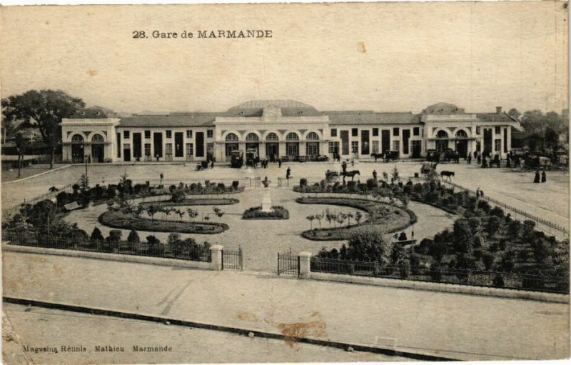 CPA MARMANDE - Gare de MARMANDE (251399)