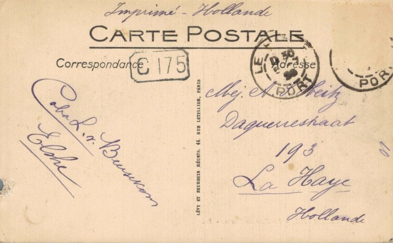 France Le Havre La Rue de Paris Vintage Postcard 07.72 