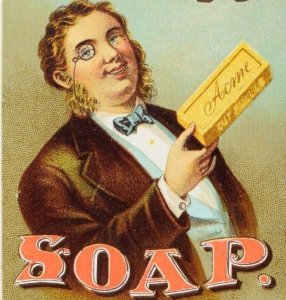 1870's-80's Mather & Co Cigars Tobacco Fancy Groceries Lautz Bros & Co Soap P67