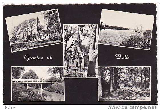 RP, Five-Views, Groeten Uit Balk (Friesland), Netherlands, PU-1961